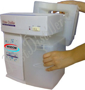 counter top semi-auto distilled water maker model WS-303